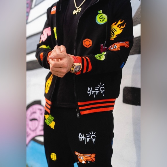 NWT Limited Edition Alec Monopoly All Patch Hoodie - Picture 10 of 13